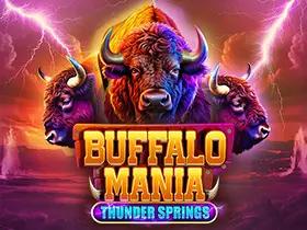 Buffalo Mania Thunder Springs new pokie at Ozwin Casino Play Now