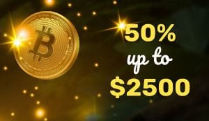 Claim your Bitcoin bonus at Ozwin; 50% up to $2500