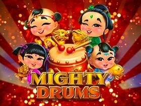 Mighty Drums new game at Ozwin Casino Play Now
