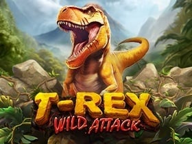 T-Rex Wild Attack	 new pokie at Ozwin Casino Play Now