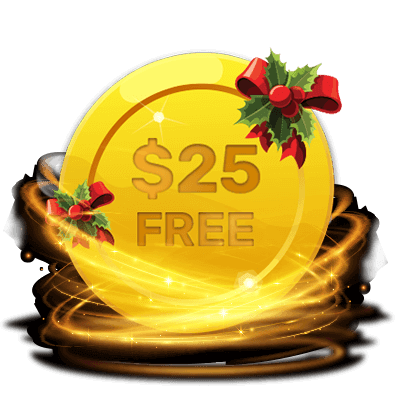 $25 free Christmas